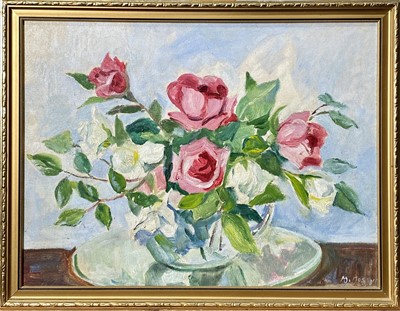 Lot 157 - Marjorie MOSTYN (1893-1979) Still Life - Roses...
