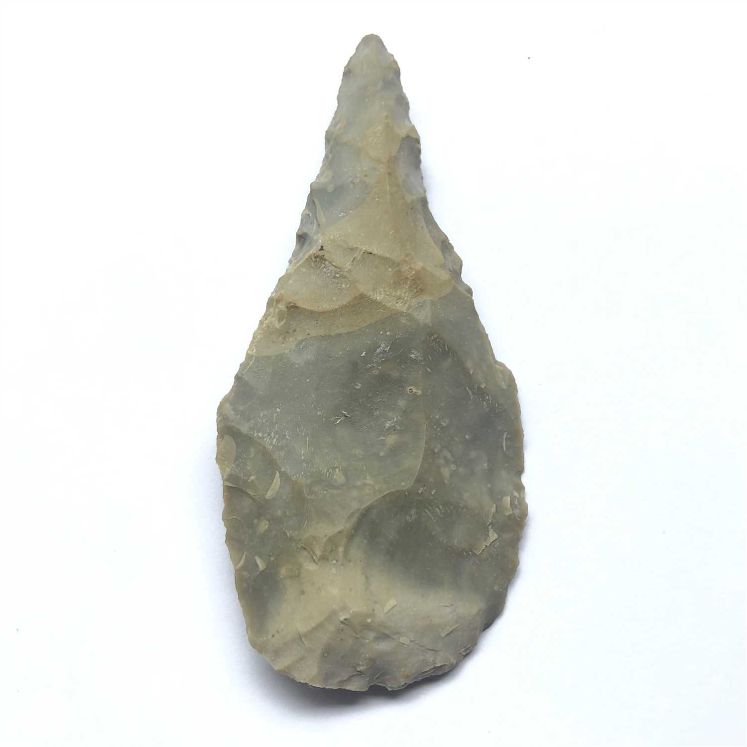 Lot 420 - Middle Palaeo, ovate hand axe flint (Bernard...