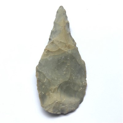 Lot 336 - Middle Palaeo, ovate hand axe flint (Bernard...