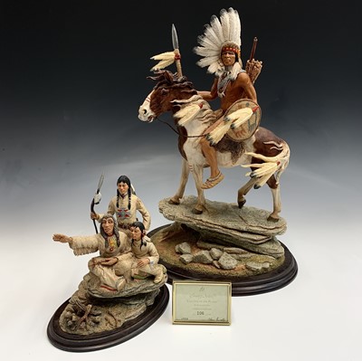 Lot 860 - Two limited edition Country Artists figure...