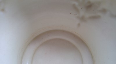 Lot 808 - A Royal Worcester blush ivory floral decorated...