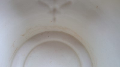 Lot 808 - A Royal Worcester blush ivory floral decorated...