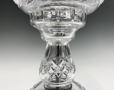 Lot 822 - A Waterford Crystal 'Seahorse' electric table...