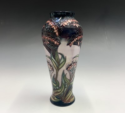 Lot 833 - A Moorcroft 'Gypsy' pattern baluster vase,...