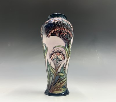 Lot 833 - A Moorcroft 'Gypsy' pattern baluster vase,...