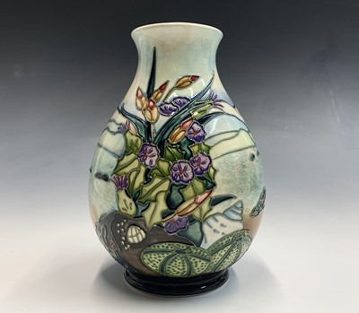 Lot 835 - A Moorcroft 'Islay' baluster vase, designed by...