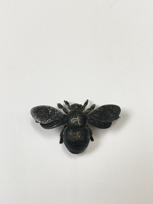 Lot 656 - A well modelled Victorian bumblebee with...