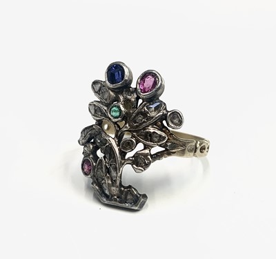 Lot 650 - A giardinetti  ring in the style of the mid...