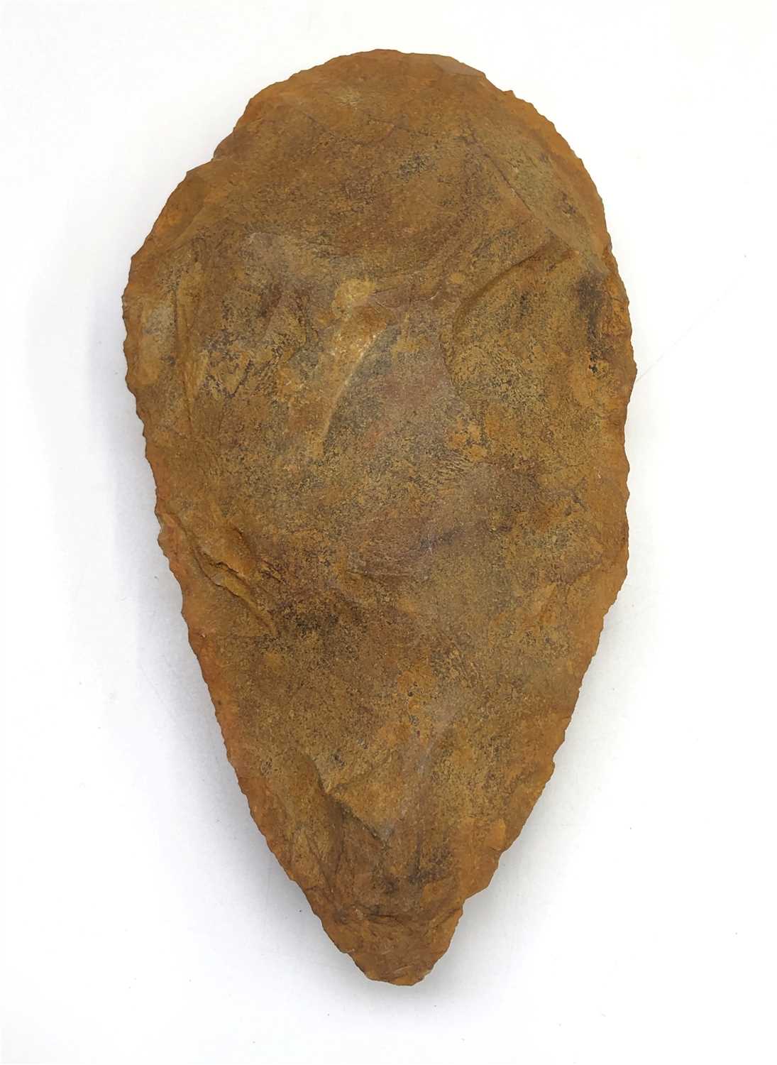 Lot 360 - Lower Palaeolithic pebble tool, Quartzite, ex...