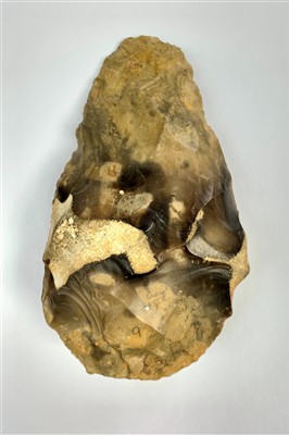 Lot 368 - Superb Lower Paleolithic hand axe flint, Crays...