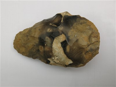 Lot 368 - Superb Lower Paleolithic hand axe flint, Crays...