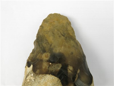 Lot 368 - Superb Lower Paleolithic hand axe flint, Crays...