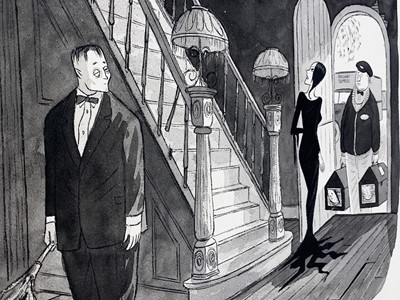 Lot 582 - Charles Addams 1912-1988 Addams Family cartoon....