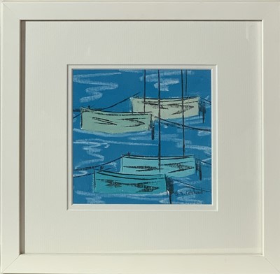 Lot 185 - Stephen FELSTEAD (1957) Small Boats, Newlyn...