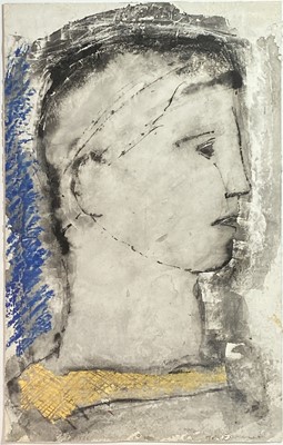 Lot 262 - John EMANUEL (1930) Classical Head in Profile...