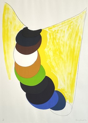 Lot 293 - Sir Terry FROST (1915-2003) Yellow Curtain...