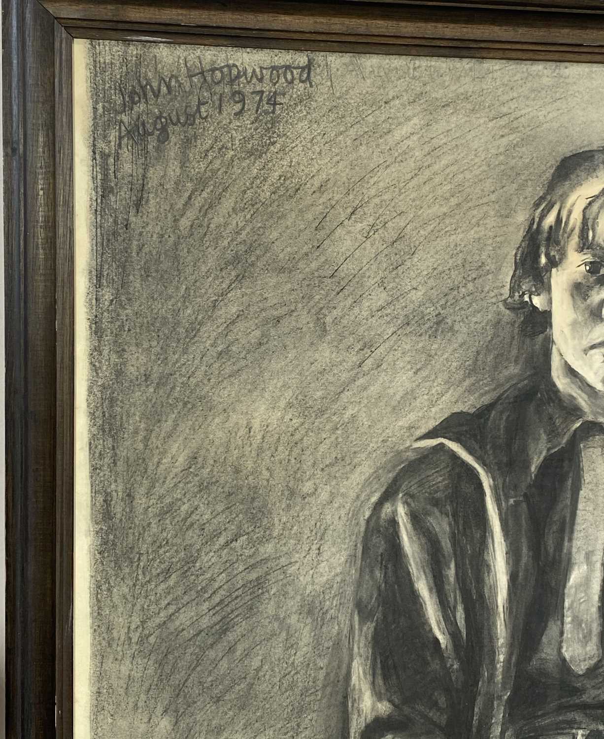 Lot 134 - John HOPWOOD (1942-2015) Seated Boy Jesse