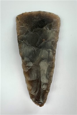 Lot 380 - Neolithic flaked axe (possibly votive), Diss,...