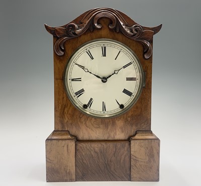 Lot 2926 - A late 19th century American figured walnut...