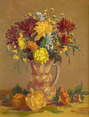 Lot 269 - A Still Life - Flowers Oil on canvas...