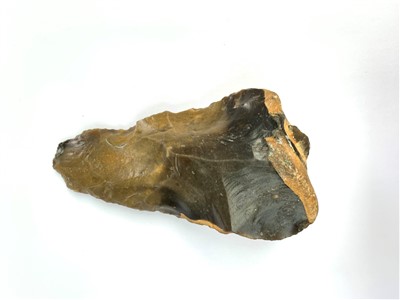 Lot 387 - Flint hand axe, Swanscome, Kent, 14/06/2011,...