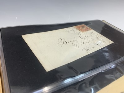 Lot 302 - U.S.A. Postal History Album containing over...