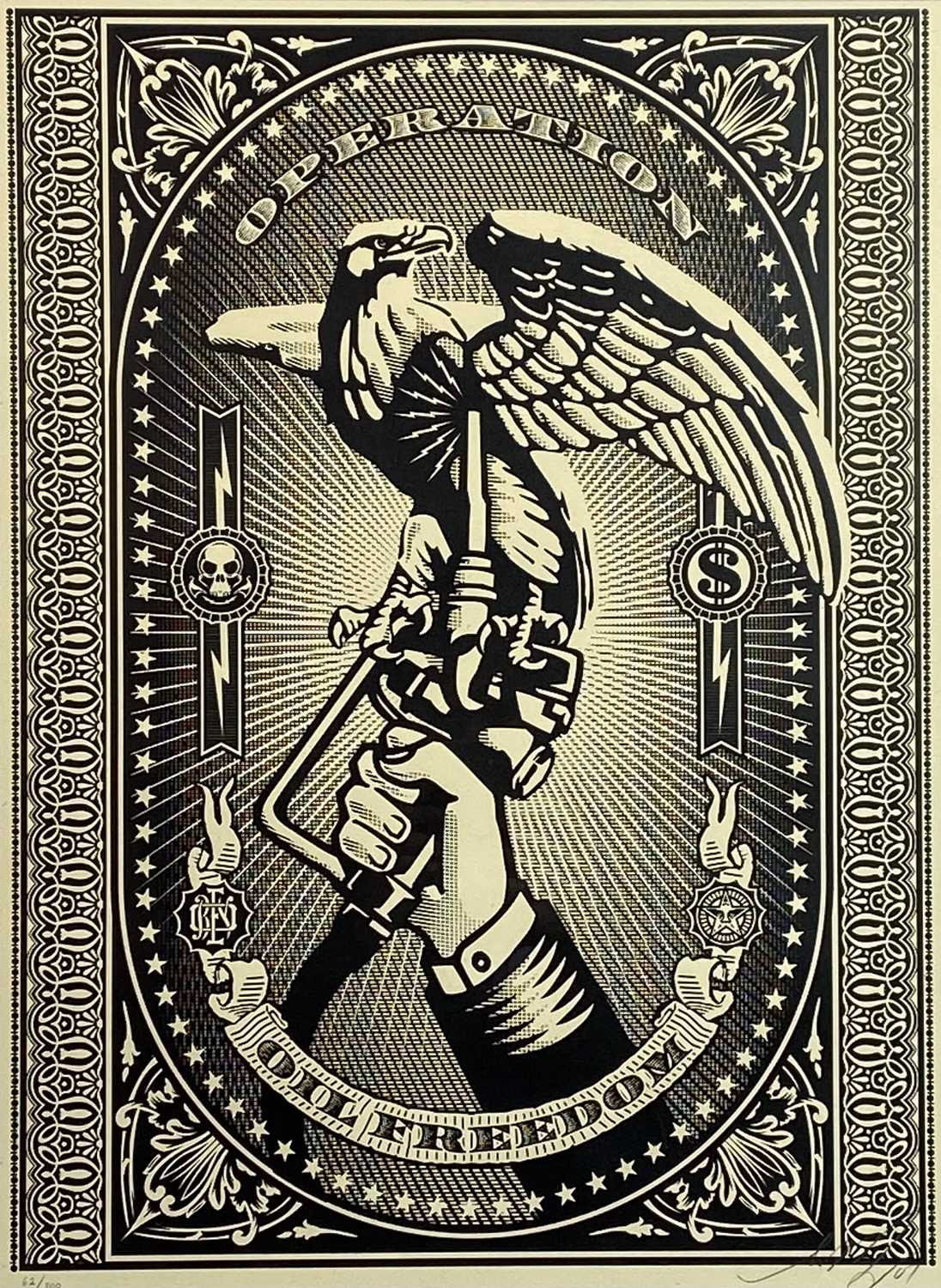 Lot 798 - Shepard FAIREY (1970) Operation Oil...