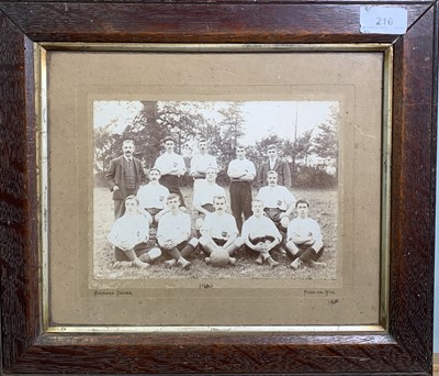 Lot 216 - An early photograph believed to be of...