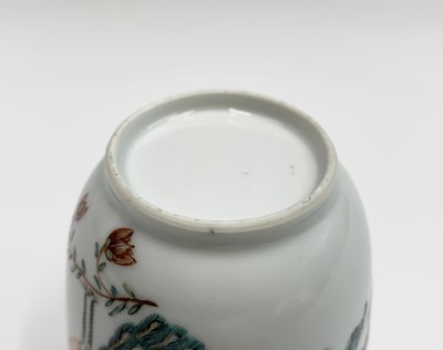 Lot 61 - A Chinese porcelain cup and saucer, circa 1760,...