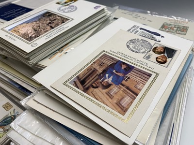 Lot 310 - GB First Day Covers - box containing hundreds...