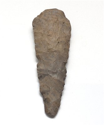 Lot 399 - Neolithic spear flint, ex Dr M.G. Weller...