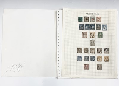 Lot 321 - Switzerland 1850 - 1900, good collection of...