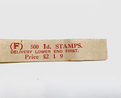 Lot 331 - GB Coil Leader stamps - Collection of GVI -...