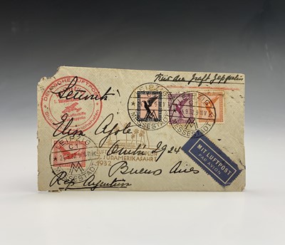 Lot 333 - Germany Graf Zeppelin Cover - 1932 cover sent...