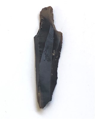 Lot 403 - Neolithic/BA Arrowhead flint, Ex Dr M.G Weller...