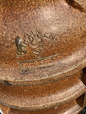 Lot 638 - A stoneware patent chimneypot 'The Spiralvent...