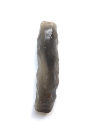 Lot 415 - Neolithic thick curved blade took, chert, ex...