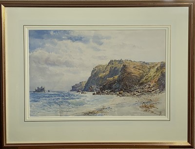 Lot 86 - John MOGFORD (1821-1885) Coast Watercolour...