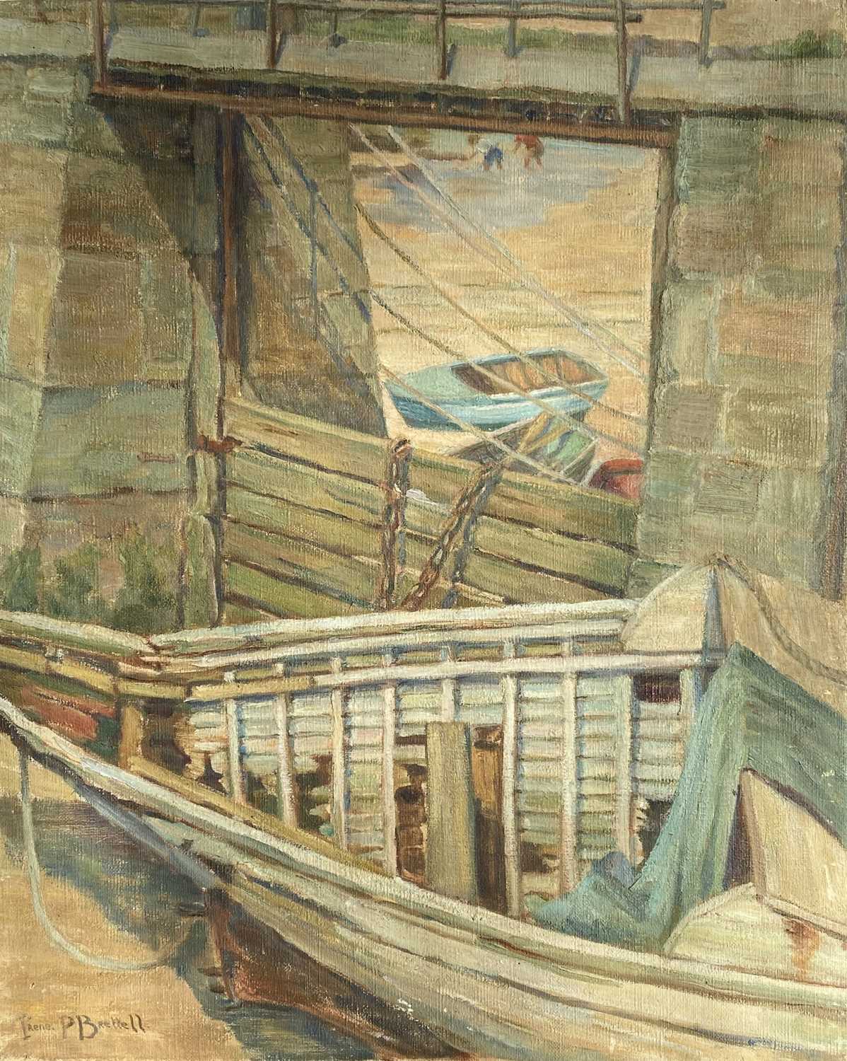 Lot 145 - Irene Phyllis BRETTELL (1901-1979) Harbour...