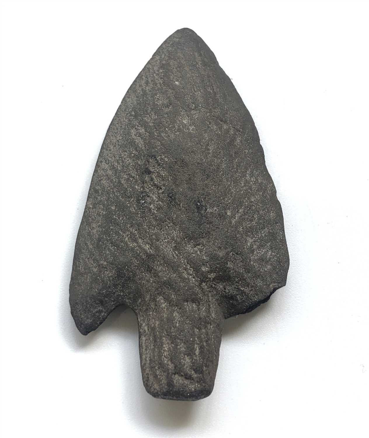 Lot 422 - Neolithic heavy arrow/spear, Co. Antrim,