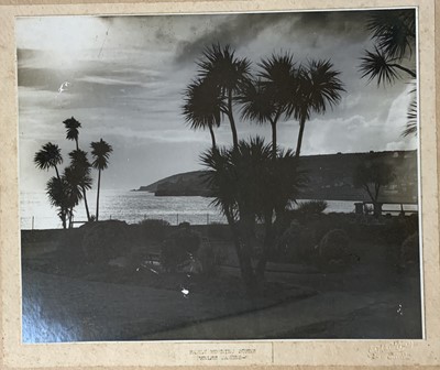 Lot 1398 - Two photographs of local interest Penlee...