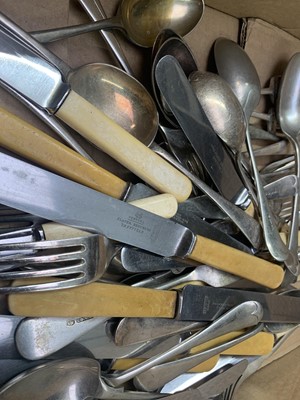 Lot 19 - Various E P N S cutlery.