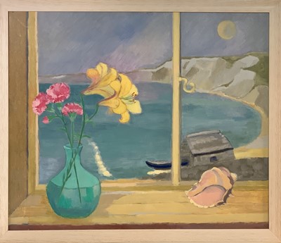 Lot 129 - Rosina ROGERS (2018 - 2011) Lillies and Boat...
