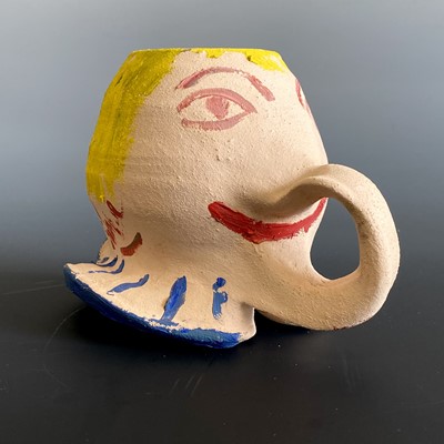 Lot 349 - Simeon STAFFORD (1956) Nose Pot Painted...