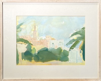 Lot 120 - Paul RICHARDS (1949) Casbah Tangier Gouache...