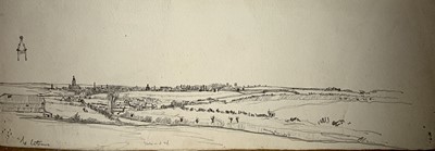 Lot 662 - Five WW I Battlefield reconnaissance drawings...