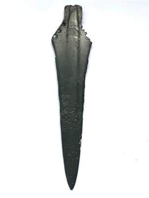 Lot 460 - Bronze Age dagger, copper alloy, Sparnham,...