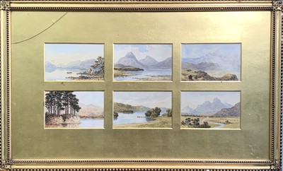 Lot 1413 - Late19th/early 20th Century British School Six...