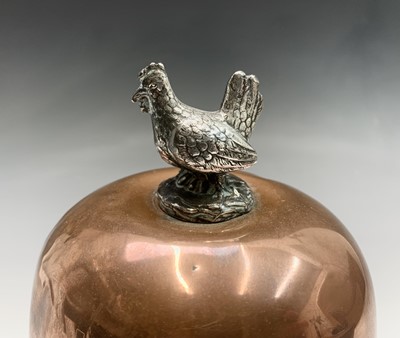 Newest Vintage Copper & Brass Egg Coddler With Chicken