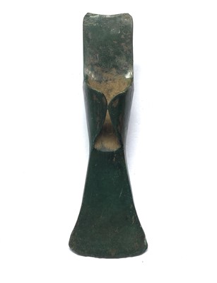 Lot 472 - Bronze Age open socket paltave, Bronze, H.D....